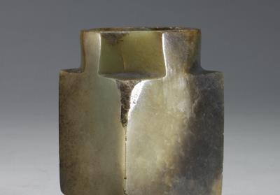 图片[3]-Jade Cong tube, Qijia culture (2200-1800 BCE)-China Archive